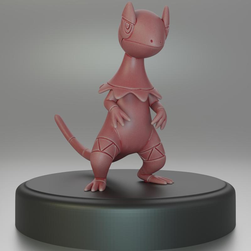 695- Heliolisk Pokemon Figure