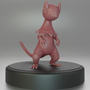 695- Heliolisk Pokemon Figure