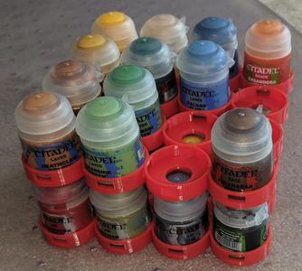 My Customized Citadel Paint Organizer 5x4