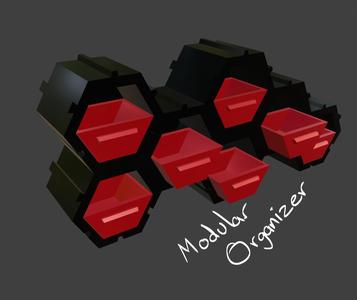 MODULAR ORGANIZER FOR SINGLE DESK