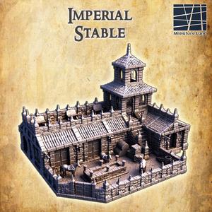 Imperial Stable 28 mm Tabletop Terrain