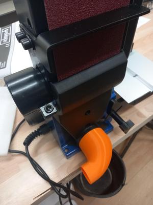 Dust collector for Scheppach belt/disc sander