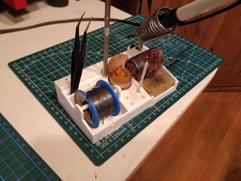 Mini soldering tools support Tiny e-lab compatible