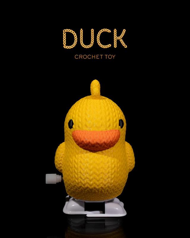 Duck Crochet Toy 
