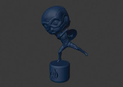 Captain America 3D printing