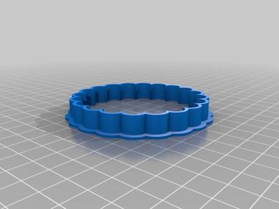 Flower/Cusped Circle Cookie Cutter