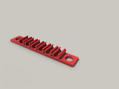 Pneumatic Cable Comb for 4mm Tubing