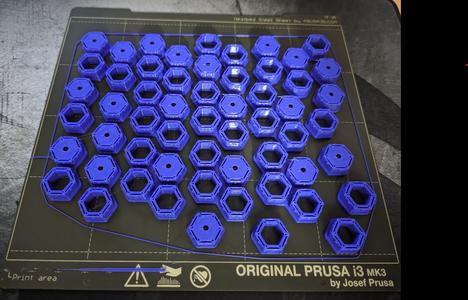 Honeycomb Storage Wall Parts 0.6mm Nozzle Easy Print