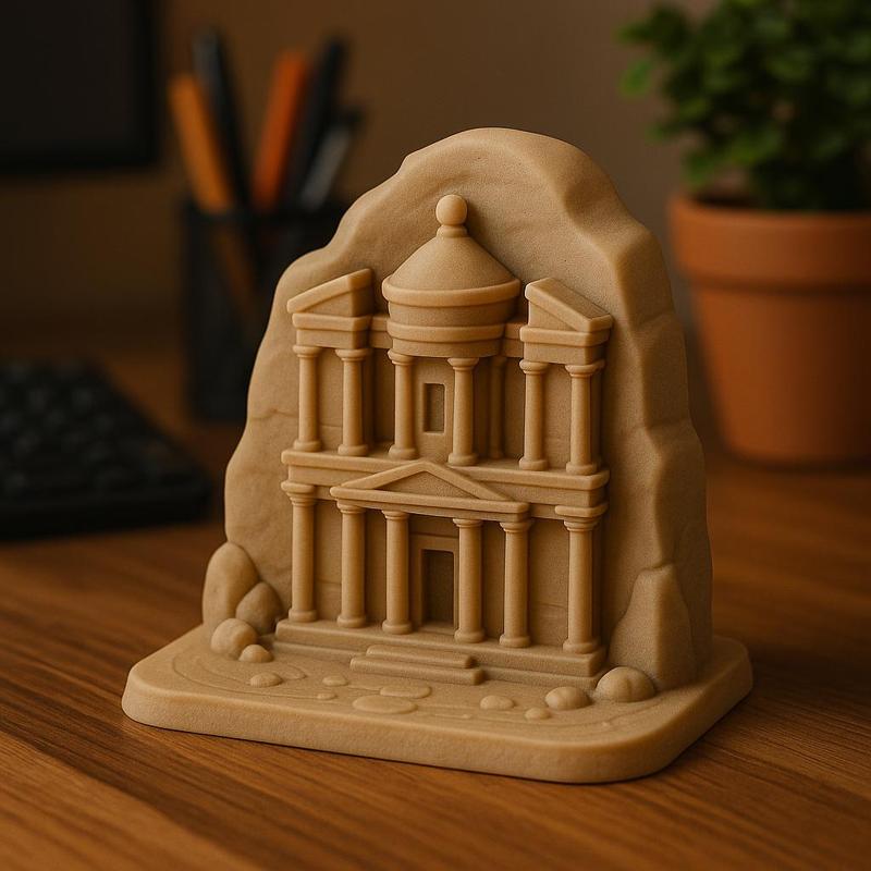 Petra Treasury – Chibi Rock Edition