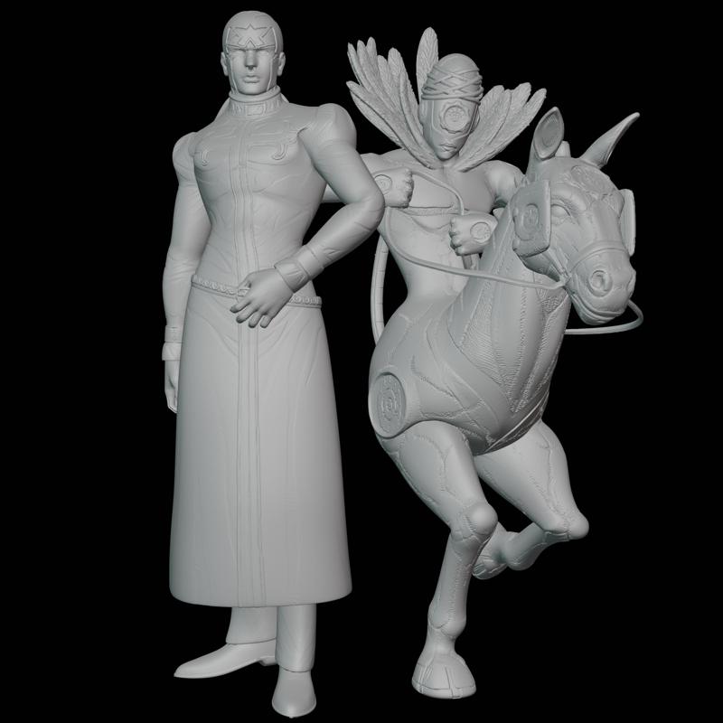 Enrico Pucci / Made in Heaven Jojo Figures