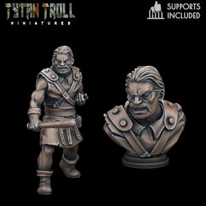 Curse of Strahd - Milosh Mini Bust Combo [Pre-Supported]