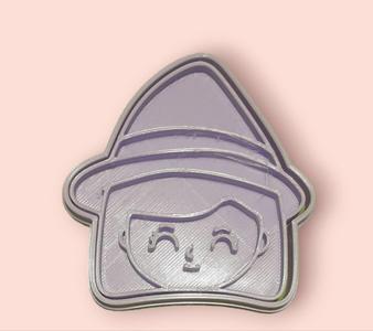 Halloween Witch Cutter (Cookie Cutter)