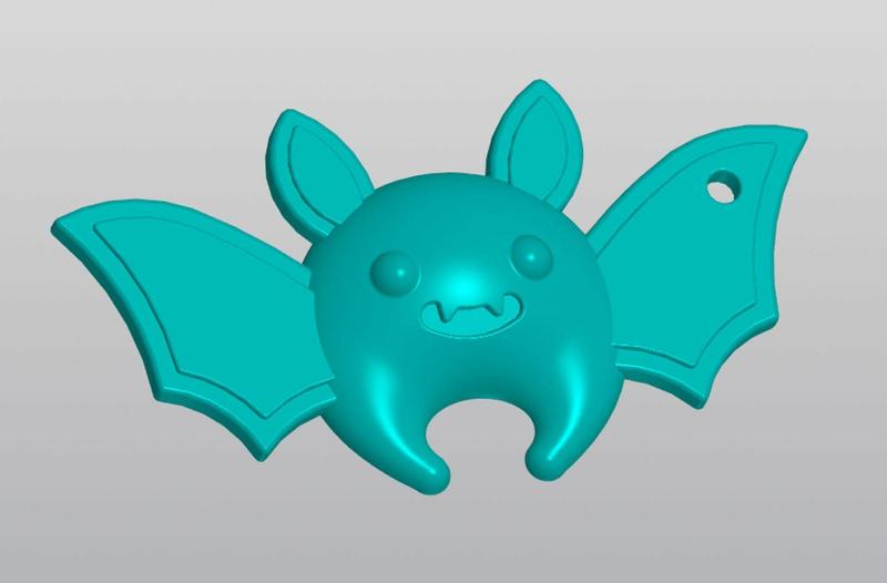 Bat Keychain