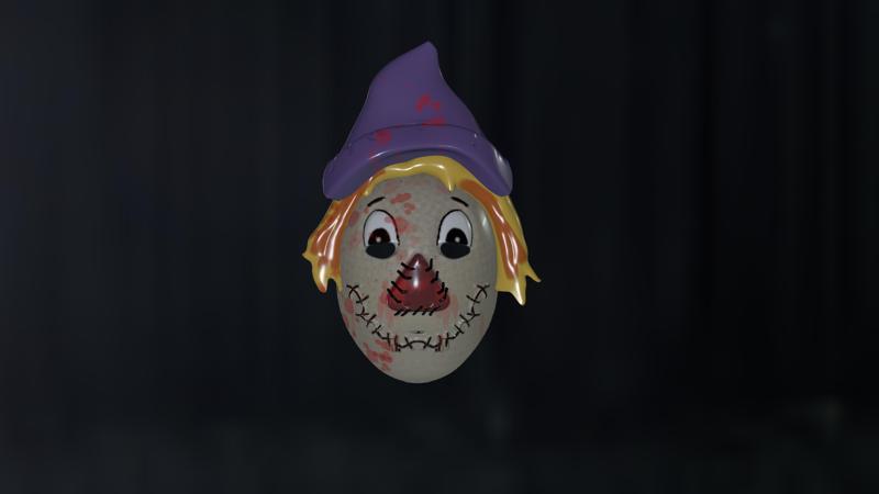 Corey Cunningham scarecrow mask