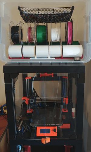 Universal Spool Rewinder and Drybox
