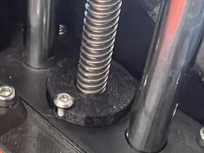 Bushing for Z axis.  Z screw aligner