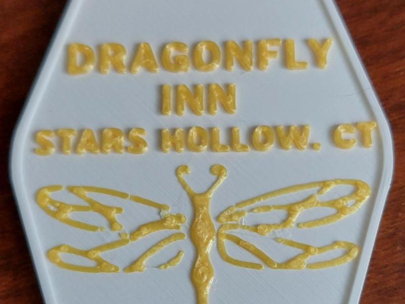 Dragonfly Inn Room Key