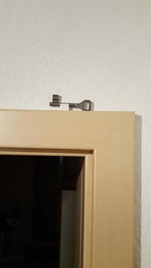 Key holder for wooden door frame / Holzzargen Schlüsselhalter