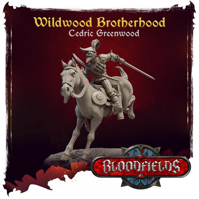 Wildwood Brotherhood - Cedric Greenwood - Additional Miniatures