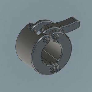 1/2" PVC to dumbbell conversion kit (lock jaw collar and inner collet)