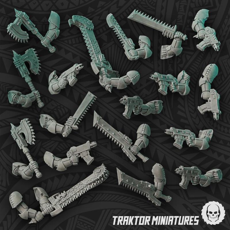 Void Shark Striker Weapons