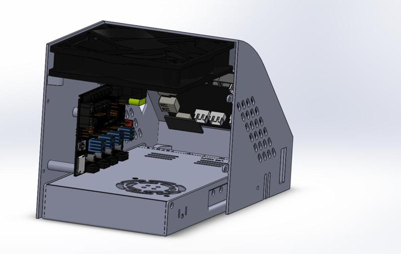 creality Ender 3/5 external electronics box