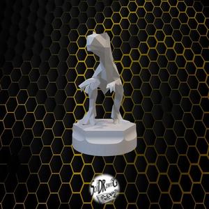 Allosaurus Dinosaur - LowPoly - Bust - Full - Perfect Design - Easy Print - Decor - SoliDRawinGS0597