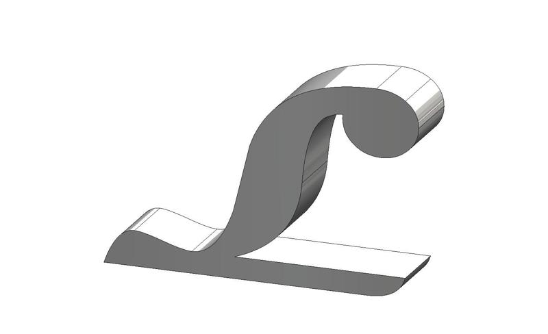 L Letter Magneto Font Letter