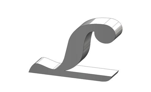 L Letter Magneto Font Letter