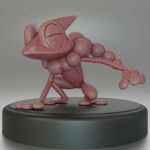 657- Frogadier Pokemon Figure