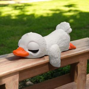 Sleeping Duck On A Shelf