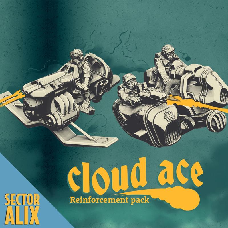 SECTOR ALIX - CDN Biker - Cloud Ace reinforcement pack