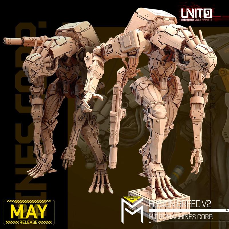 Cyberpunk - Fusion Breed V2 - Micromachine Corp. experiment