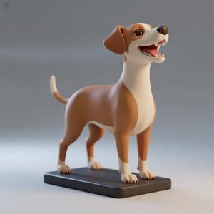 1090 Colorful Laughing Galgo Dog on Base, pug, dachshund, poodle, cat, dog, monkey, elephant, beagle, bear, lion, fox, bull terrier, pomeranian, galgo, wolf, doberman pinscher, newfoundland, crocodile