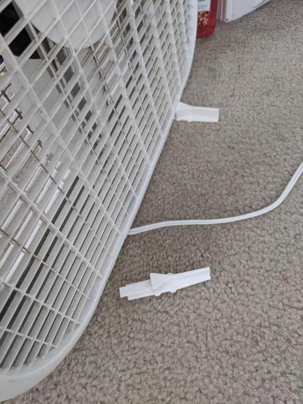 Box Fan Foot (No Supports Needed)