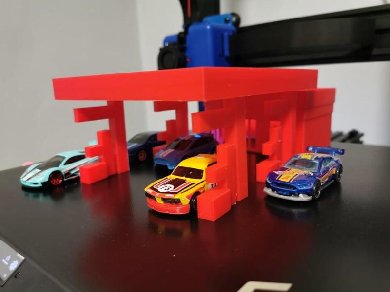 Shell gas station 1:64