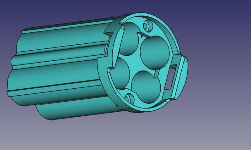 **Fieser Hase** Batteriefach