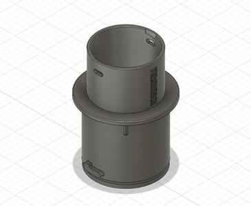 BOSCH vac hose (OD 40 mm) connector