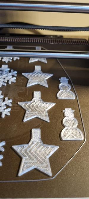 5mm LED String lights Christmas Shapes