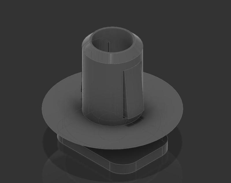 Blobeye/Bugeye WRX Hood Scoop Clip