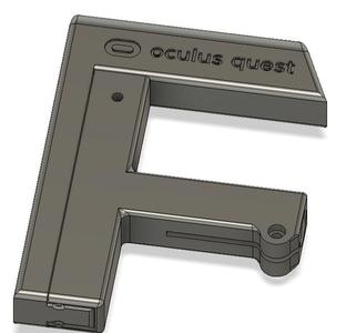 Oculus Quest shoulder support for riffle