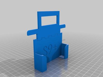 Samsung Galaxy S9+ car CD mount