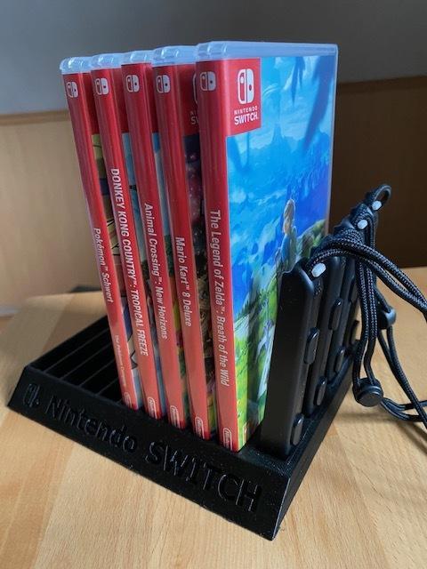 Switch Game Case + Wrist strap holder