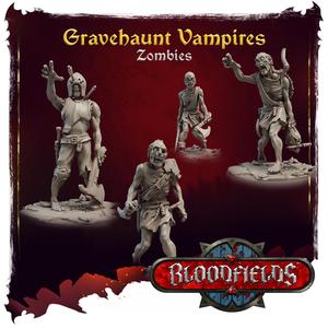 Gravehaunt Vampires - Zombies - Additional Miniatures
