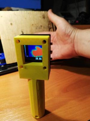 AMG8833 thermal camera case with battery