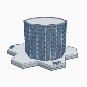 Gothic Building 138 Hex Map Scale HMSG138