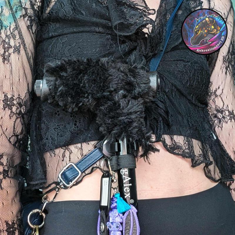 Hands-Free Magnetic Cane Clip