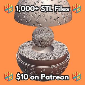 Highly Detailed Nucleus Educational Model MineeForm FDM 3D Print STL File