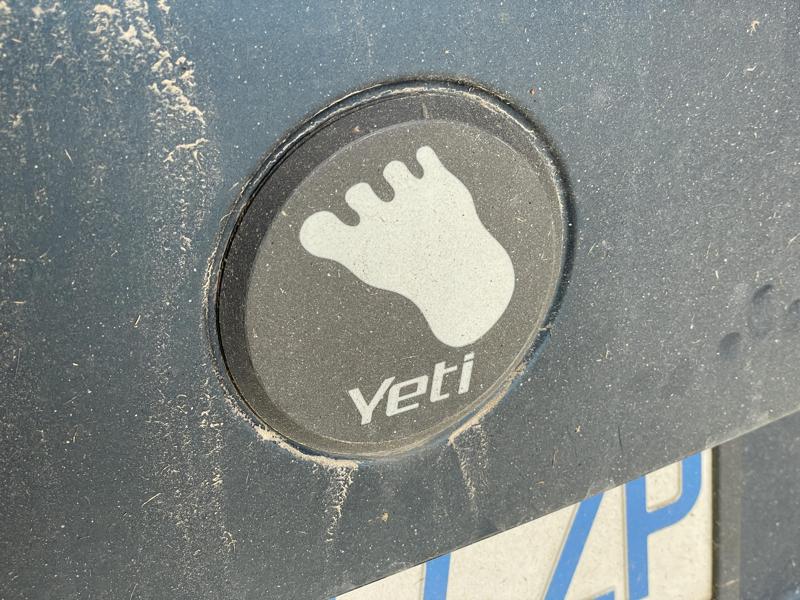 Skoda Yeti rear badge