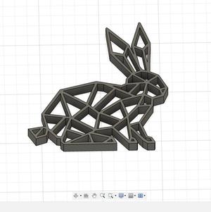 LowPoly easter bunny